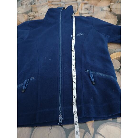 Weatherproof Fleece Blue Ridge Parkway Mountain Full Zip Outdoor Jacket Small - Picture 6 of 11